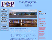 Tablet Screenshot of fop91.com
